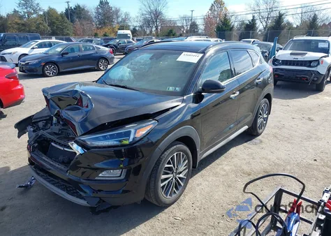 2020 Hyundai Tucson Ultimate from USA, damaged, VIN KM8J3CAL4LU188164